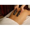 Master Massage Triangular Balsalt Hot Stone for Pressure Point Trigger