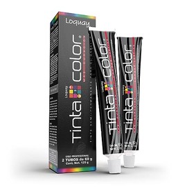Loquay Tinte Semi Permanente Tinta Color, Turquesa, 120 g