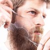 SPEACOUR 5 Piece Beard Shaper Stencil Beard Shaping Tool Beard