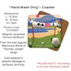 Hand Wash Only Coaster by Thomas Joseph - Funny Sheep