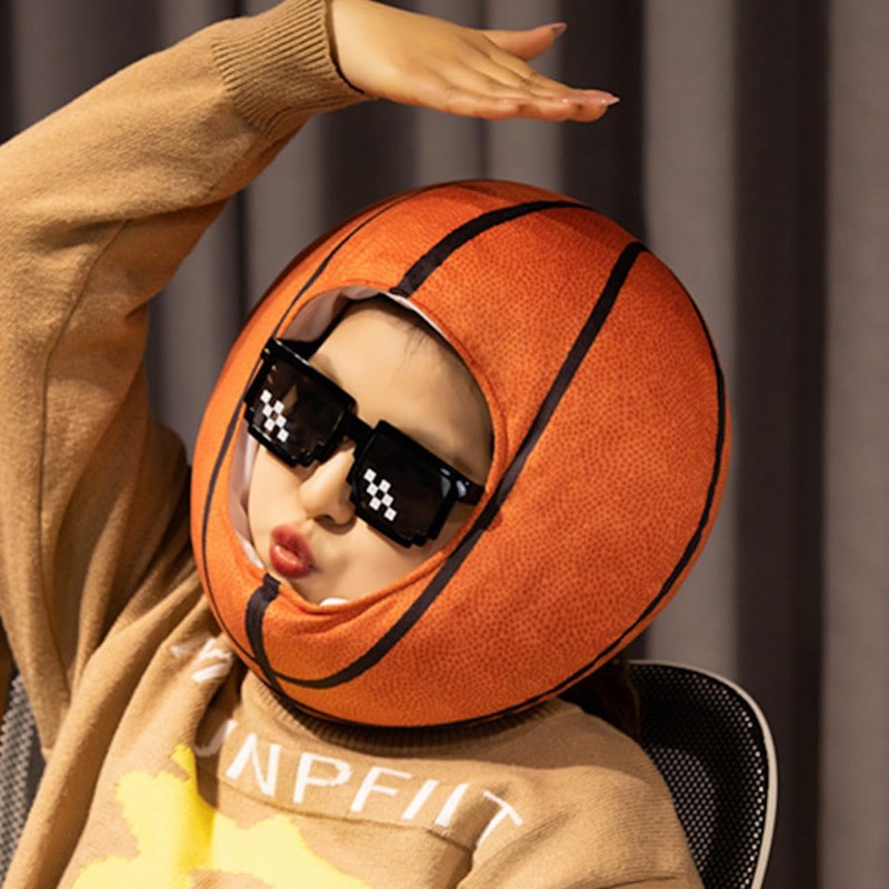 Haberry Basketball Halloween Cosplay Headgear Cute Mascot Costume Hat for