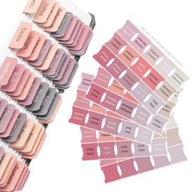 5 Sheets Bible Tabs, 75 Pcs Bible Tabs for Study Bible, Bible Index Tabs with Blank Laminated Bible Tabs, Men and Women Bible Study Supplies for Old and New Testament Studying (Pink)