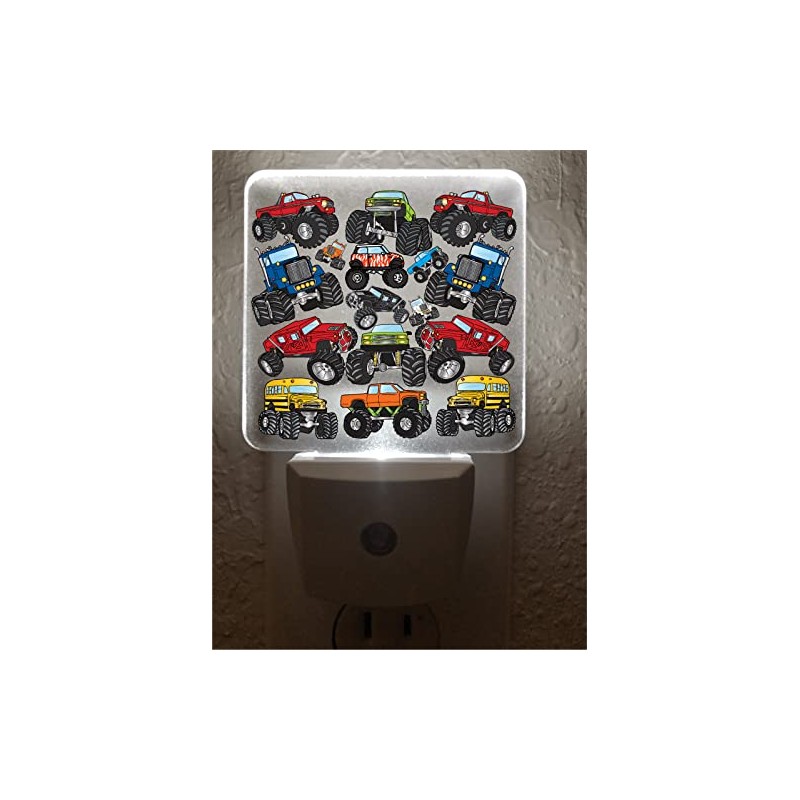 Monster Truck LED Auto Dusk to Dawn Sensor Night Lights