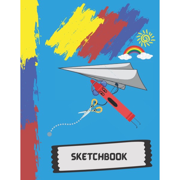 The Crayon Sketch Book | SIZE 8.5 X 11" |