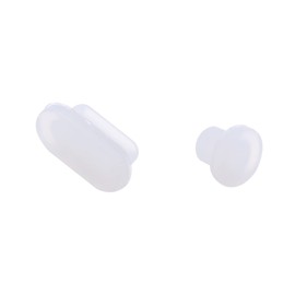 BIUDECO 10Pairs Earphone Jack Type Dust Plugs Transparent Dust Caps for Phones Laptops Protects Against Grime