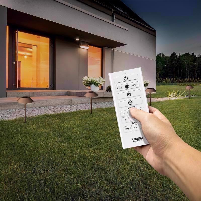 Feit Electric OneSync Bronze Solar Powered 40 W LED Pathway