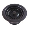 Kitchen Sink Extended Disposer Trim/Basket Strainer for Deep Fireclay Sinks