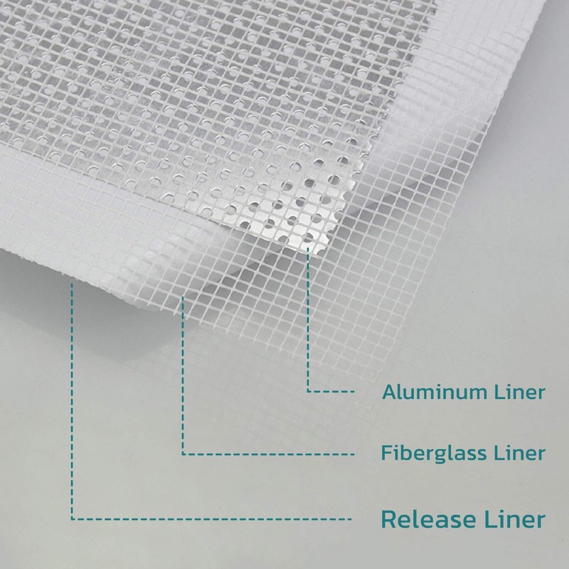 benvesa Drywall Patch, 2x2 in, 2 Pcs, Wall Patch Repair