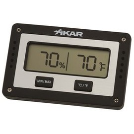 Xikar Digital Hygrometer Rectangular including Lifestyle Ambiente Tastingbogen