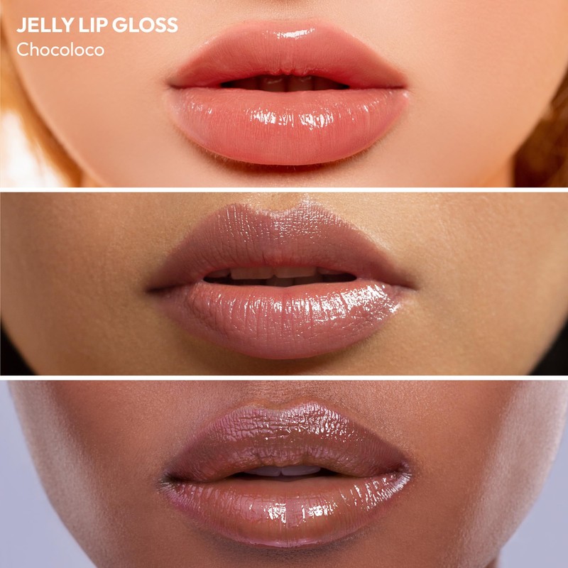 Ruby Kisses Jellicious Mouth Watering Lip Gloss (JLG10 - Chocoloco)