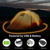 LumBelle COB LED Strip Lights Battery Powered, 6.6ft 640 LED