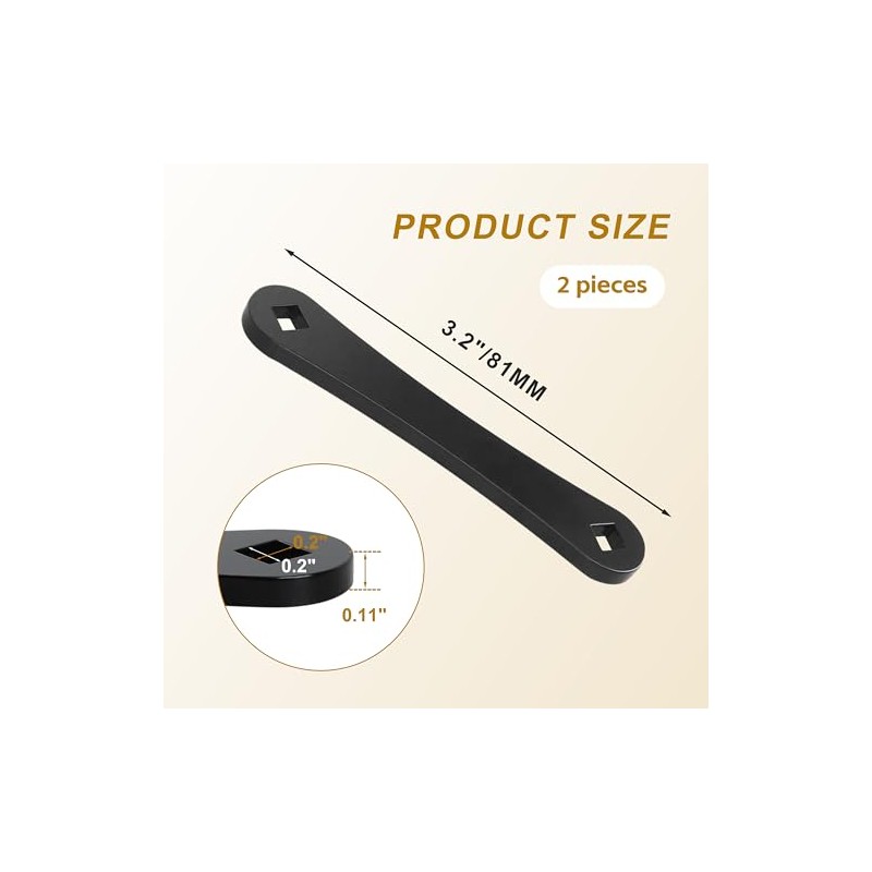 Rifatrio Acetylene Tank Wrench - Compatible with B & MC