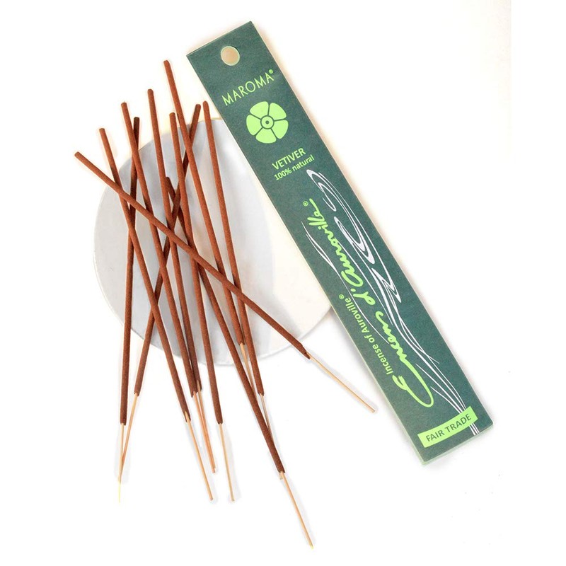 Maroma EDA Incense, Vetiver, 10 Count