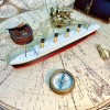 12” RMS Olympic Model, Titanic Toy, Unsinkable Titanic Gift, Titanic