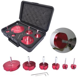 Lamerto 04529 for PPRK6 Plastic Pipe Fitting Reamer - 6 Piece Kit PPR75, PPR100, PPR150, PPR200, PPR300 and PPR400 for 1/2-Inch Drills