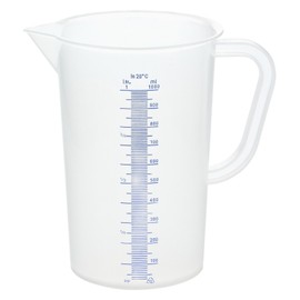 GRÄWE Messbecher 1 Liter aus Kunststoff mit Skala