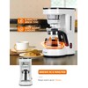 Commercial CHEF 5-Cup Small Drip Coffee Maker with 0.75L Water