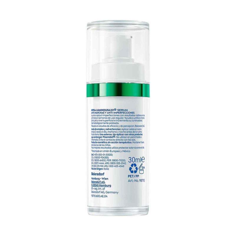 Sérum Nivea Luminous 630 Imperfecciones