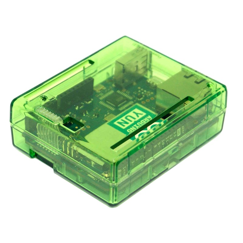 sb components Arduino YUN Case Transparent (Green)
