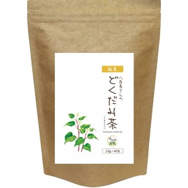 Economical Value Domestic Dokuomi Tea, 0.1 oz (3.0 g) x 40 Packets, Healthy Tea Cancer Farm
