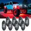 LED Rock Lights for Trucks 8 Pods,RGB Rocklights with App