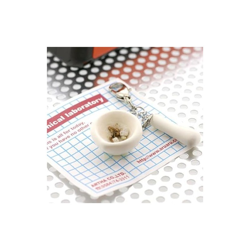 Alta Chemical Experiment Equipment Fastener Hooks with Miniature Mascot (Milk