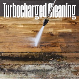 Westinghouse Outdoor Power Equipment Pressure Washer Turbo Nozzle Attachment - 3600 Max PSI, 1/4” Connector - for Gas and Electric Pressure Washers