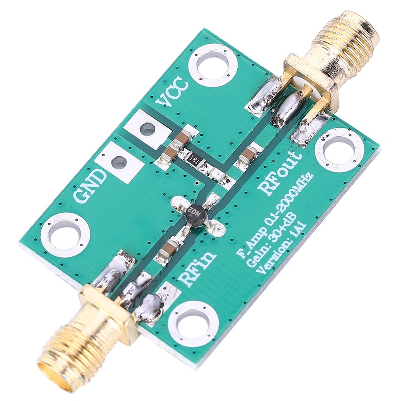 RF Broadband Amplifier Low Noise LNA Board Module 0.1-2000MHz Gain