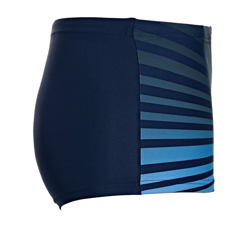 Zoggs Boys Diego Hip Racer - Navy/Blue, Age 14-15