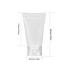 VARHHUXHA Empty Cosmetic Tube Containers, 30 ml Refillable Cosmetic Bottle