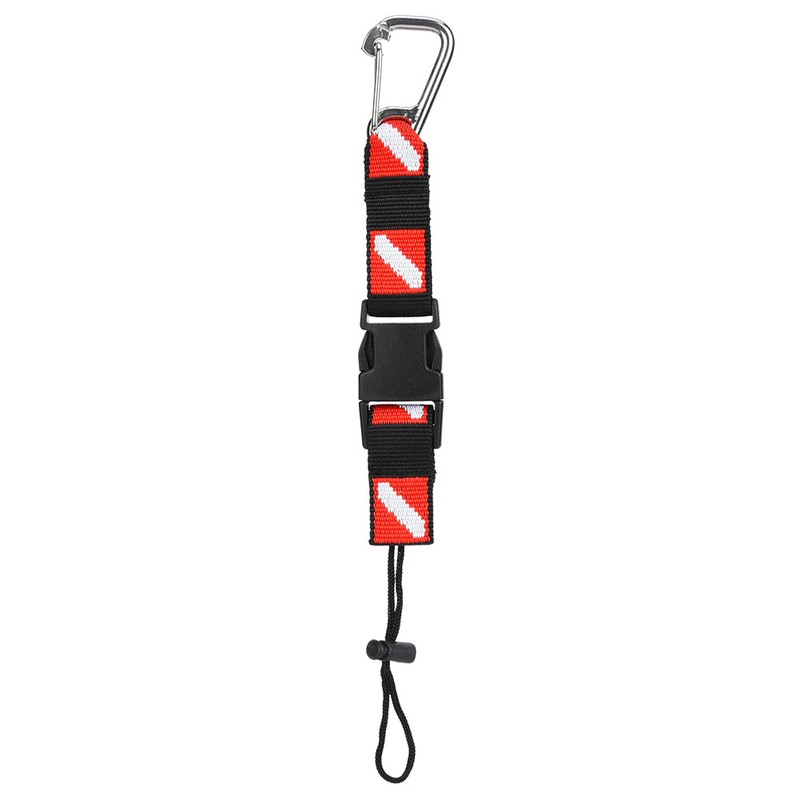 BCD Universal Scuba Diving Gear Keeper Holder with Lanyard Safety