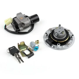 Artudatech Ignition Switch Fuel Gas Cap Lock Keys for Suzuki GSXR1000 SV650 SV1000 03-12