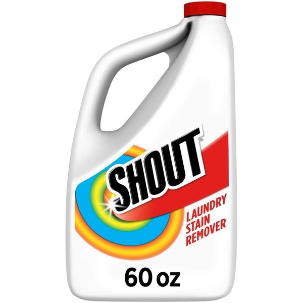Shout Triple-Acting Laundry Stain Remover for Everyday Stains Liquid Refill, 60 fl oz