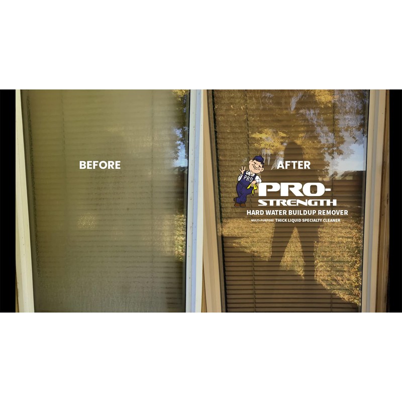 Pro-Strength Hard Water Stain Remover, Industrial Strength Hard Water, Mineral,