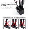 ATX 4 8P Up Angled Adapter 32P To 16P 600W