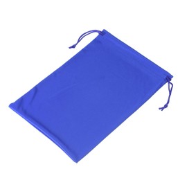 M METERXITY Ski Goggle Bag - Microfiber Snow Goggles Case Sleeve Drawstring Pouch Protection Bags, Apply to Goggles (7.1 x 10.6 Inch, Blue)