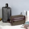 Neceser de Viaje con Manija, Bolsa de Aseo Impermeable Gran