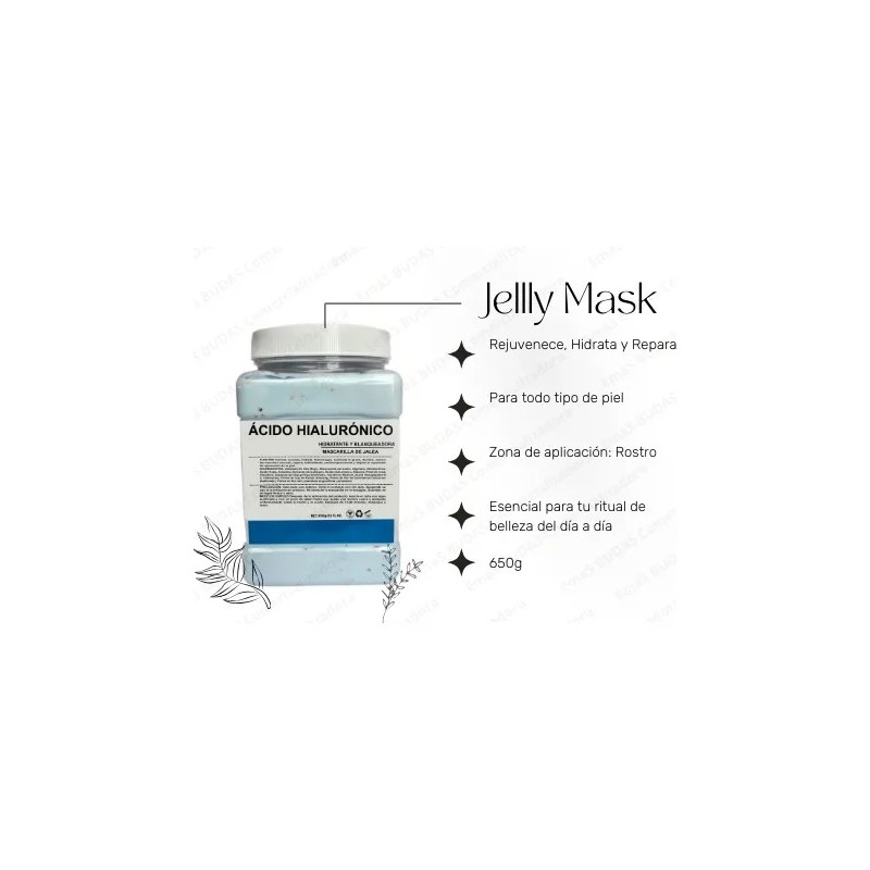 Jelly Mask Mascarilla Hidroplastica Antiedad Hidratante 650g