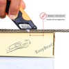 Modern Box Cutter, 3 blade depth setting, Squeeze Trigger and