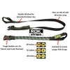 ROK Straps Motorcycle Adjustable Luggage Strap - Black/Blue/Green - 16mm