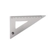 Accod Aluminum Alloy Ruler Set Stainless Steel Scale Ruler Math
