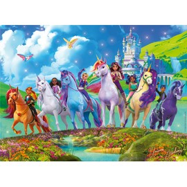Ravensburger Children's Puzzle - 12004165 - Unicorn Academy - Unicorn Puzzle for Children from 8 Years, with 200 Pieces in XXL Format, Unicorn Gifts