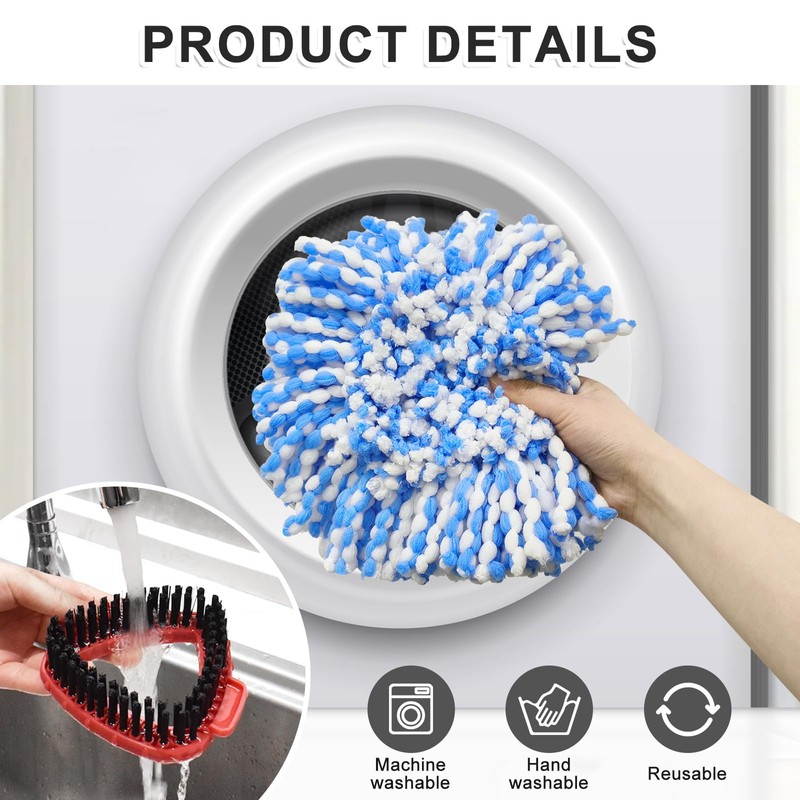 Mop Heads Replacements for Ocedar, Spin Mop Replacement for O-Cedar
