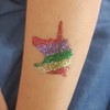 FabLab FL106 Glitter Tattoo Mega Pack, Multicolor, 27 x 5.02