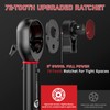HYCHIKA 13PCS 1/4" Torque Wrench 5-25Nm, ±2% Accuracy, 72-Tooth Bike