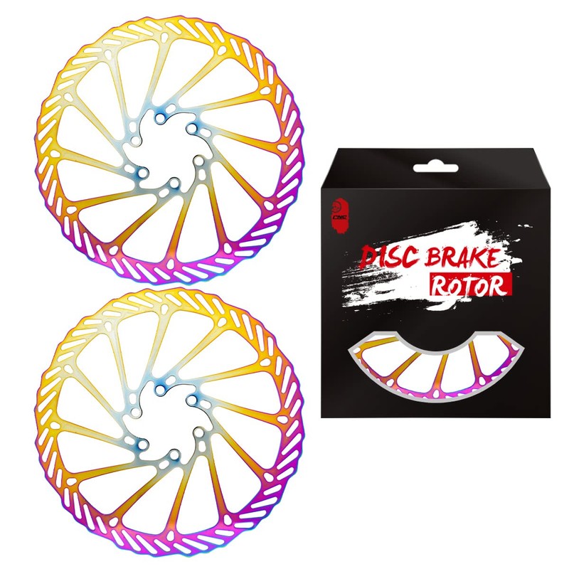 Chooee 180mm Bike Disc Brake Rotor，MTB Brake Rotor 180mm With