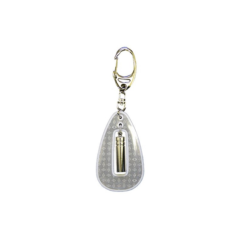 Yoshio SOS Key Holder, White, SO-7W, Total Length 4.5 x