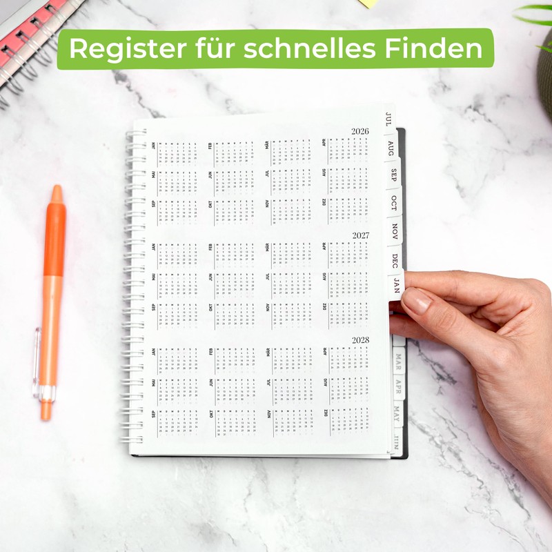 WallDeca Weekly Planner 2026, Homework Book, School Planner | Calendar