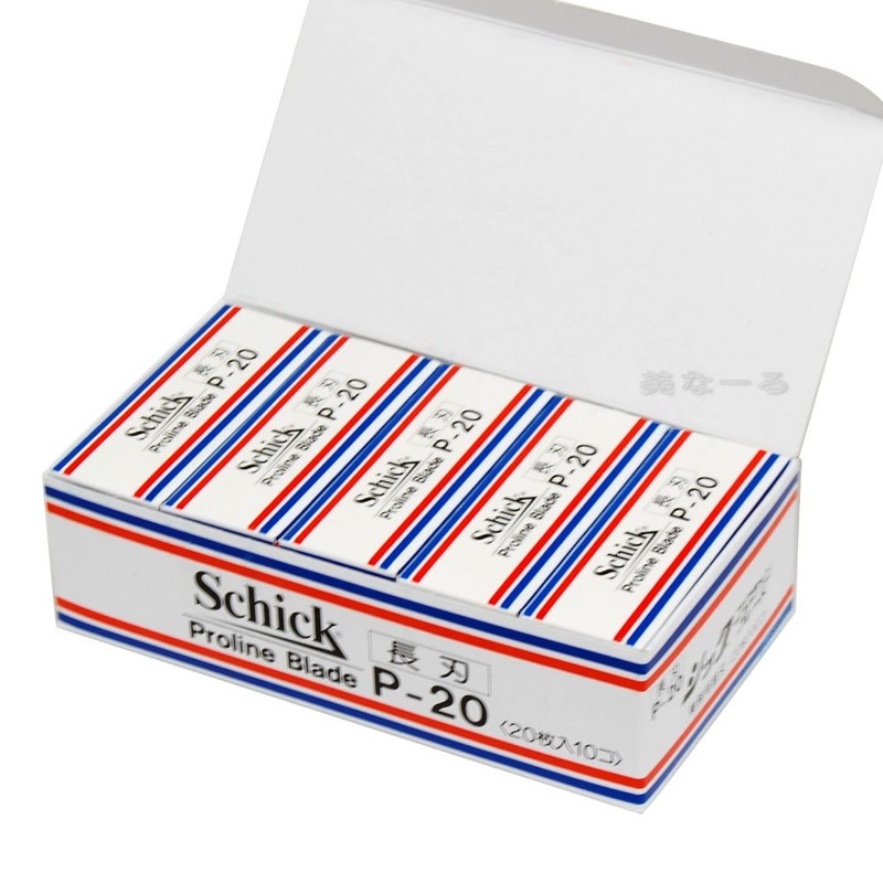 Sik-P20 Long Blade Replacement Blades, 20 Pieces x 10 Pieces