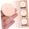 SAFIGLE 4Pcs Round Loose Powder Puff Non Fluorescer Makeup Sponge